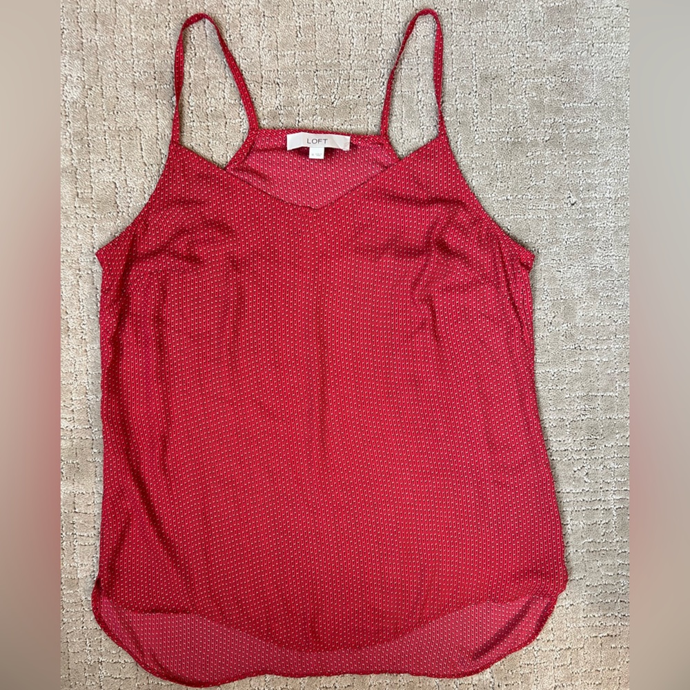Loft womens blousy tank top
